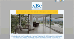 Desktop Screenshot of abcserramentimilano.it